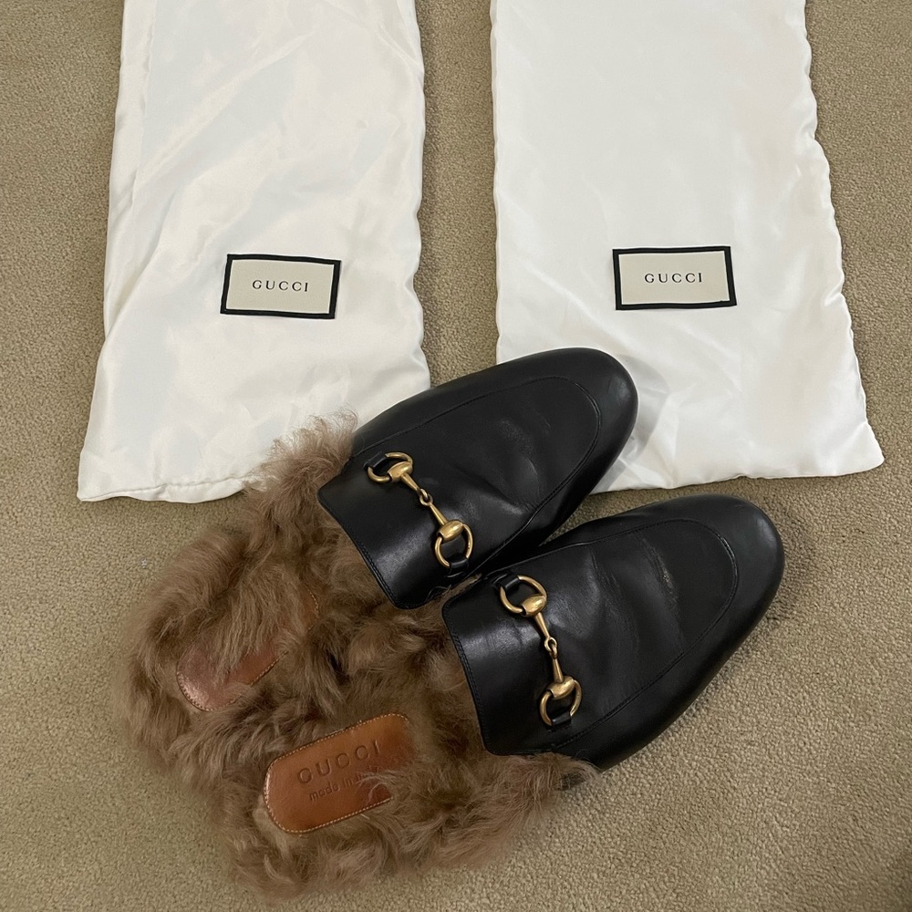 Mens Gucci Princetown Loafers